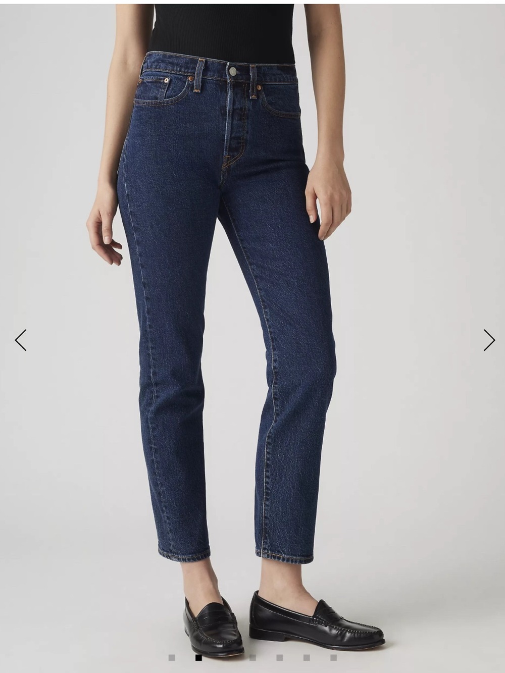 Levi’s straight wedgie ankle jeans - light wash - 29